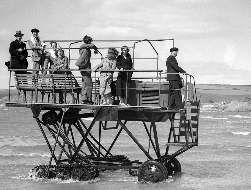 Transbordador oruga, 1935. Reg Speller, Getty Images